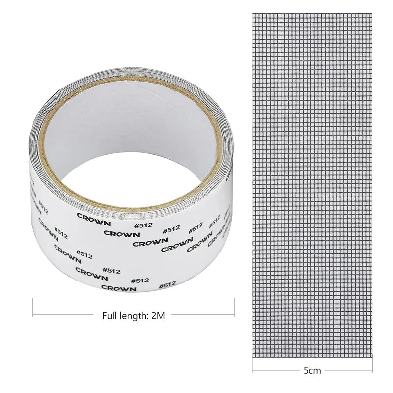 Door & Window Screen Repair, Easy Fix for Holes and Tears