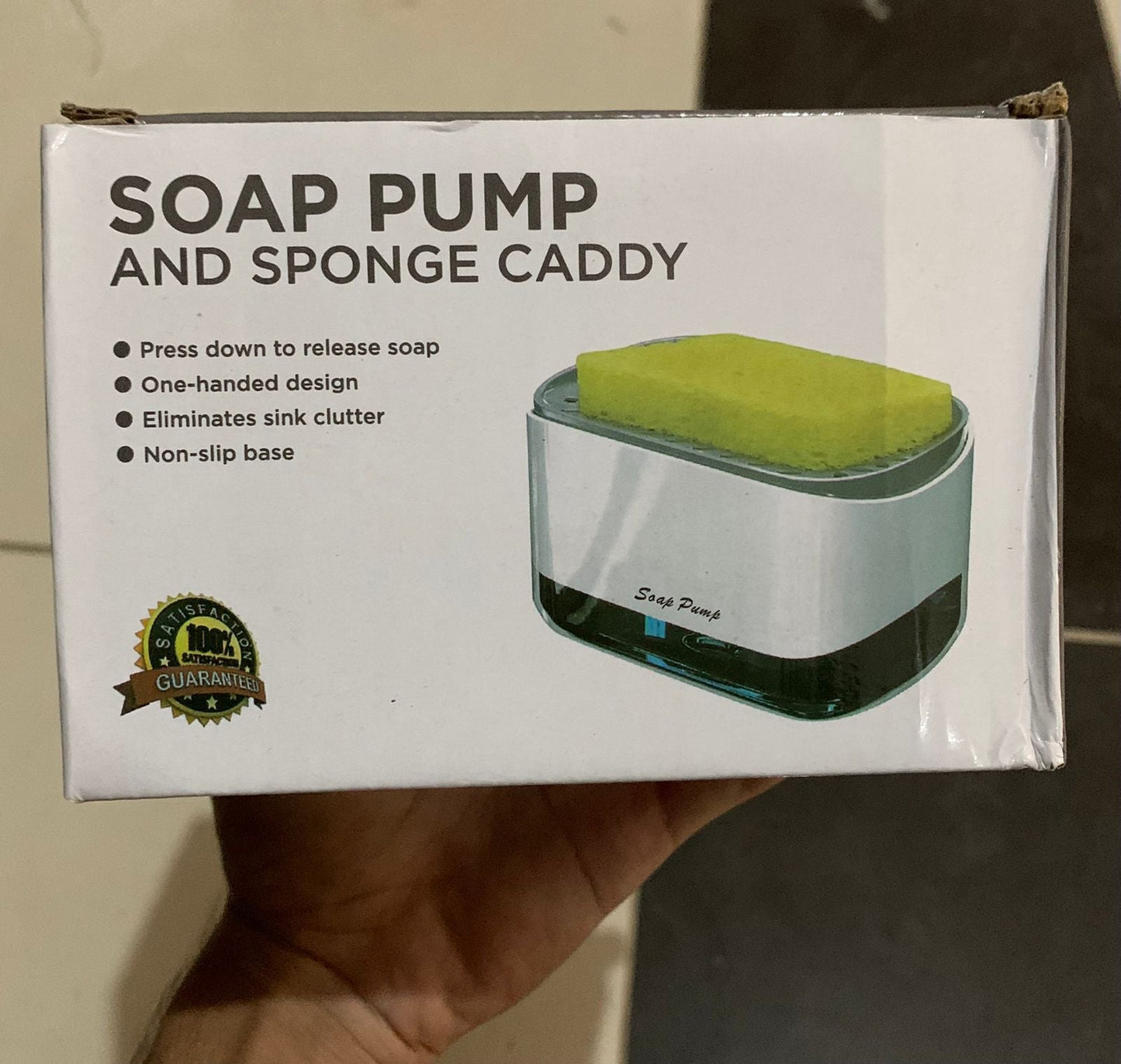 New Soap Pump Dispenser with Sponge