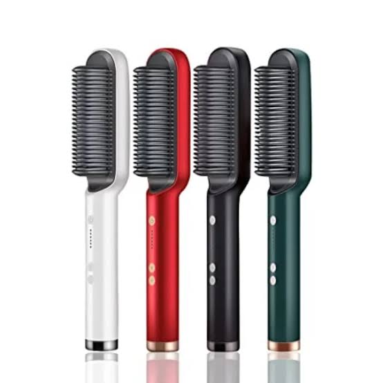 909 Hair Straightener Brush – Fast Heating, Smooth Styling, And Easy-To-Use