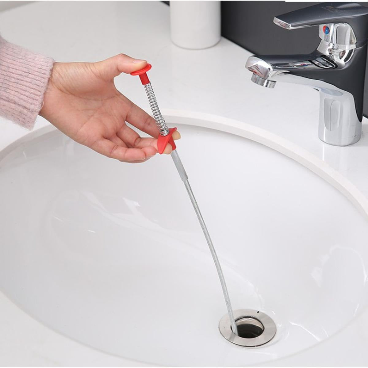Metal Flexible 30cm Wire Brush Drain Cleaner