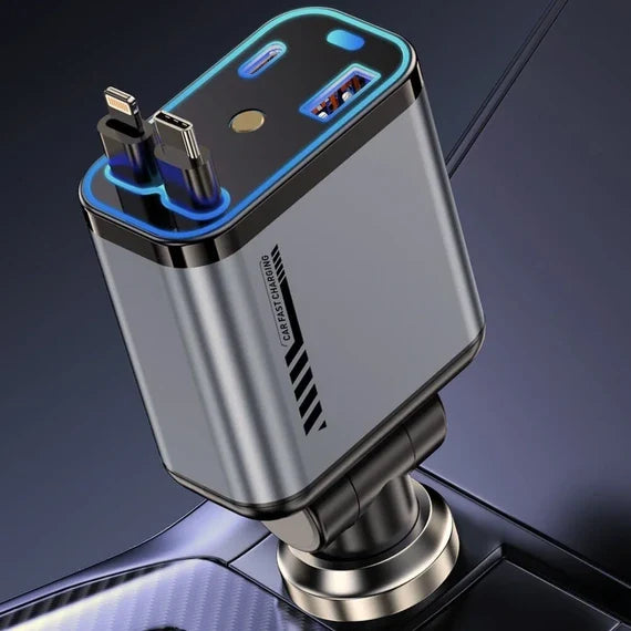 4 In 1 Multi Functional Car Charger Fast Charging