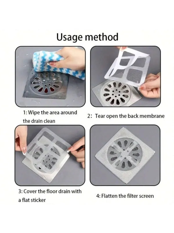 Multifunctional Sticker Drainer Net for bathroom, kitchen etc