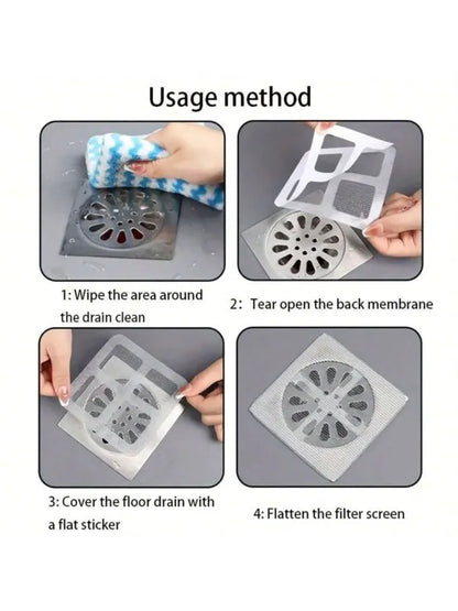 Multifunctional Sticker Drainer Net for bathroom, kitchen etc