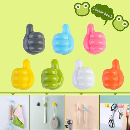 PACK OFF 10 Thumb Wall Hook