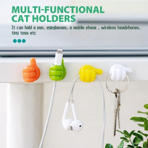 PACK OFF 10 Thumb Wall Hook