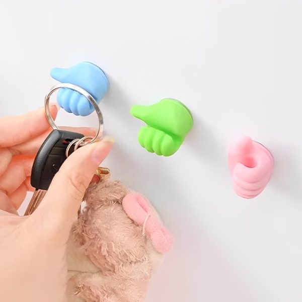 PACK OFF 10 Thumb Wall Hook