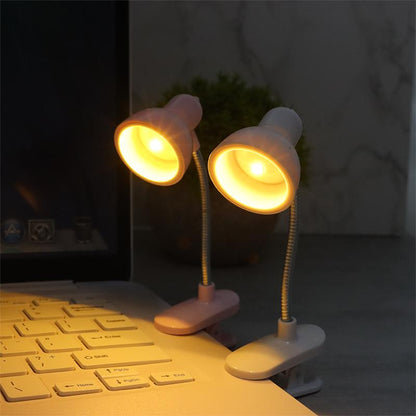 Mini LED Clamp Lamp – Portable USB