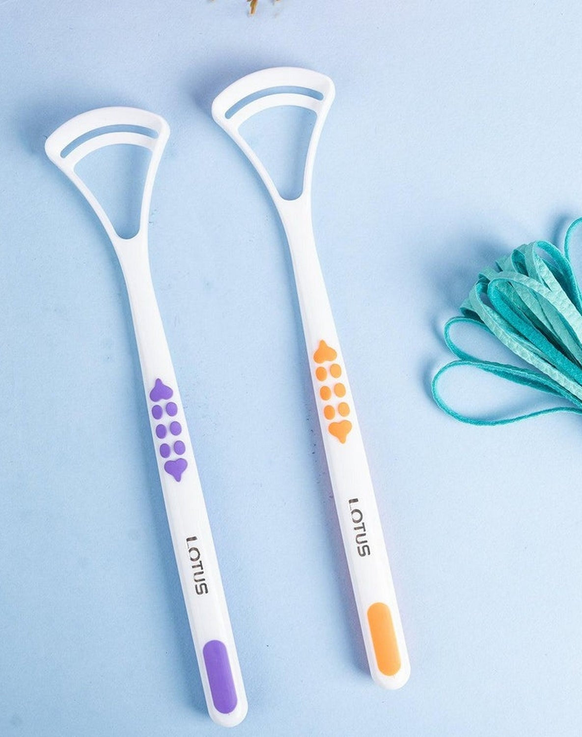 Tongue Cleaner | Double Head Tongue Cleaner | Reduce Bad Breath