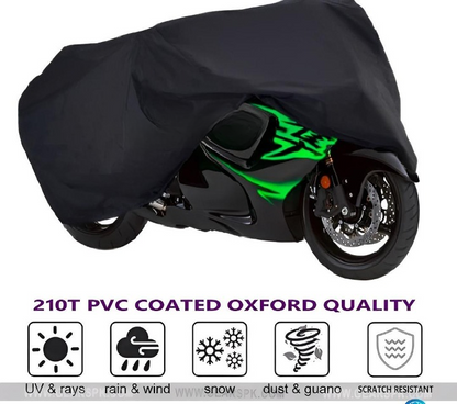 Bike Top Cover – Water & Scratch Proof Parachute