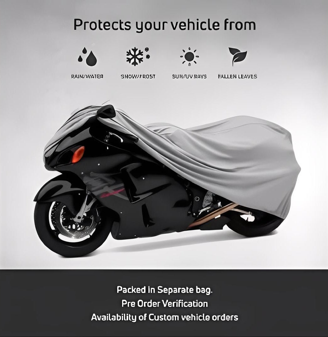 Bike Top Cover – Water & Scratch Proof Parachute