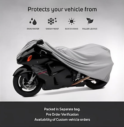 Bike Top Cover – Water & Scratch Proof Parachute