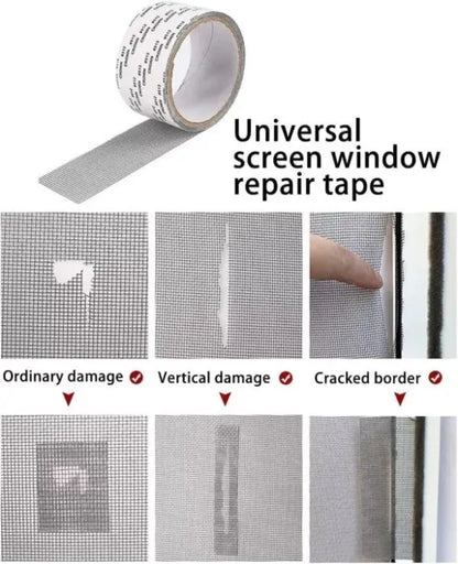 Mesh Roll Tape Window Screen Repair Patch