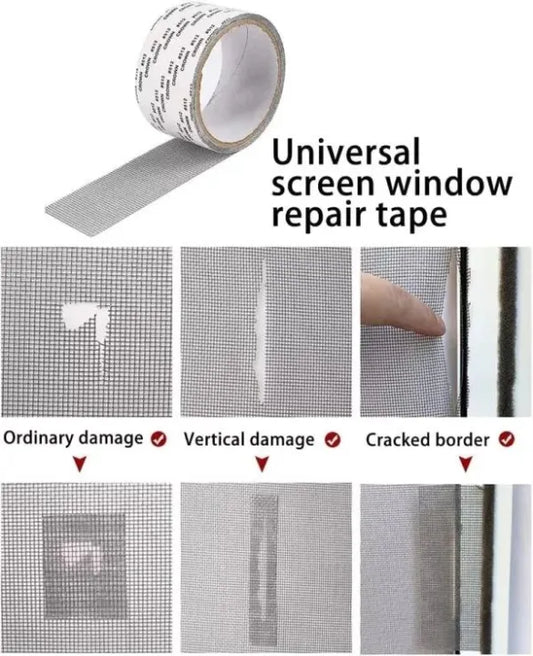 Mesh Roll Tape Window Screen Repair Patch