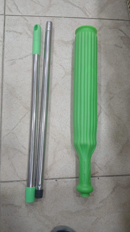 Extendable 90CM Twist Mop – 2-in-1 Rotatable Adjustable Floor Mop with Fine Fiber Fabric | 360° Self-Twisting Dehydrated Mop for Hard Floors & Walls