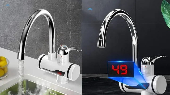 Electric Kitchen Instant Water Heater Tap – Instant Hot Water Faucet | Fast Heating Tankless Faucet