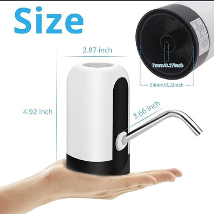 Automatic Electric Water Bottle Pump Dispenser With USB Rechargeable System