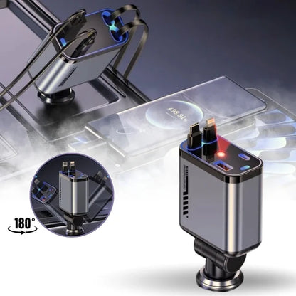 4 In 1 Multi Functional Car Charger Fast Charging