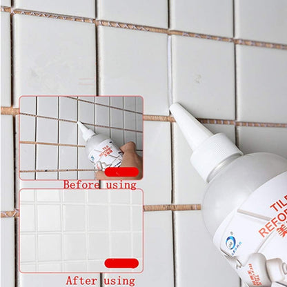Tile Gap Filler | Easy Grout Repair & Crack Sealer (Waterproof, Quick Dry)