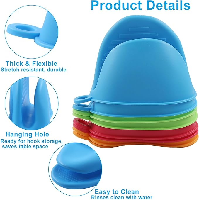 Silicone Heat Resistant Glove Clip