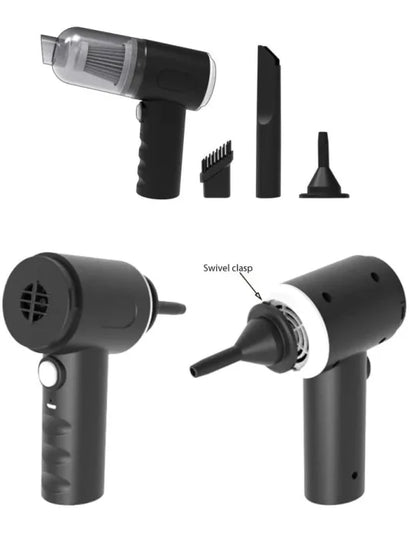 3-in-1 Portable Wireless Vacuum Powerful Suction for Car, Home, Office & Everyday Quick Cleaning