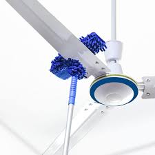 Flexible Micro Fiber Duster With Telescopic Stainless Steel Handle for Fan