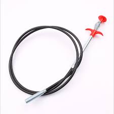 Stainless Steel Sink Wire Drain Cleaner | 90cm Spring Cleaning Stick